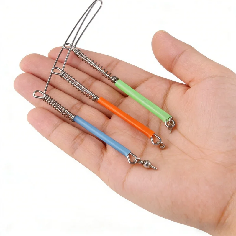 

fishing connector10PCSSet of High Hardness Single Blade Balance Curved Knife Fishing Tools and Accessories for Boat and Sea Fish