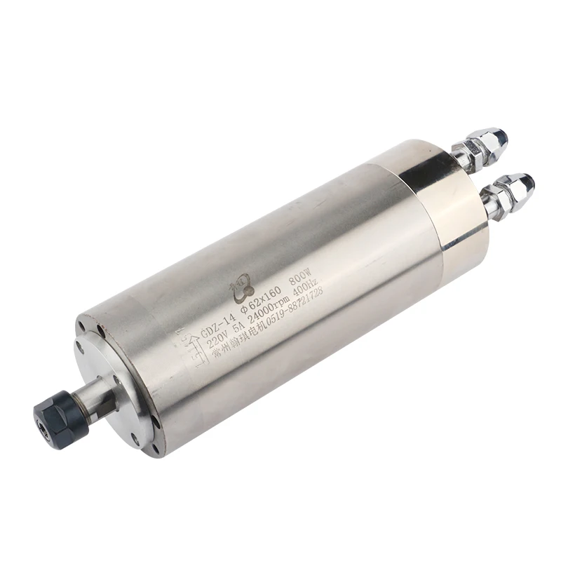 Hongyang GDZ-80-2.2B CNC Spindle Water Cooled 2.2KW Er20 Bearing Spindle Motor Kit 24000RPM 400Hz
