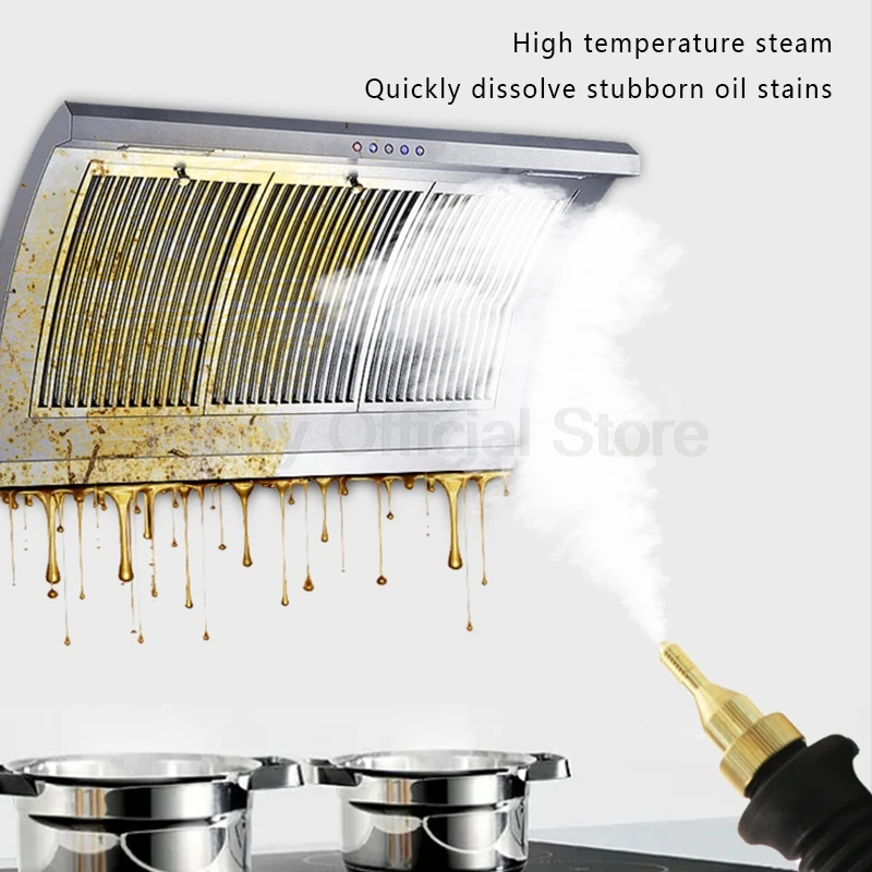 120℃+ High Temperature Steam Cleaner Hand-held High Pressure Steam Cleaner Conditioning Home Appliances Multifunctional Cleaner