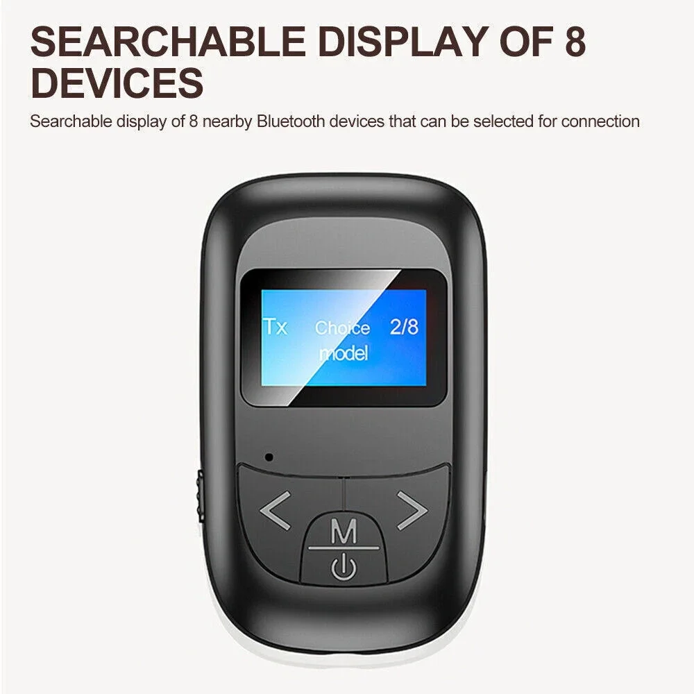 Bluetooth 5.0 アダプター軽量 Bluetooth トランスミッターレシーバーポータブル Bluetooth アダプター高度な非 Bluetooth テレビホーム用