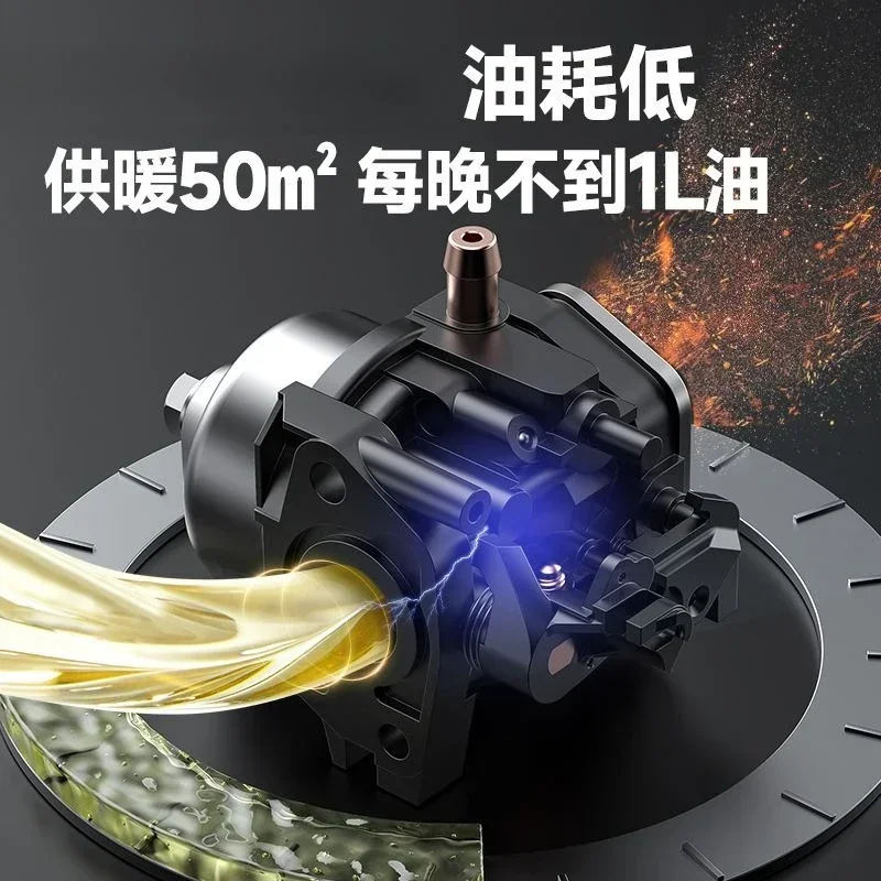 Durable Firewood Heating Parking Heater Household Heating 24V All-in-one Machine Electric Vehicle Truck Carrying 12V Fuel Heater