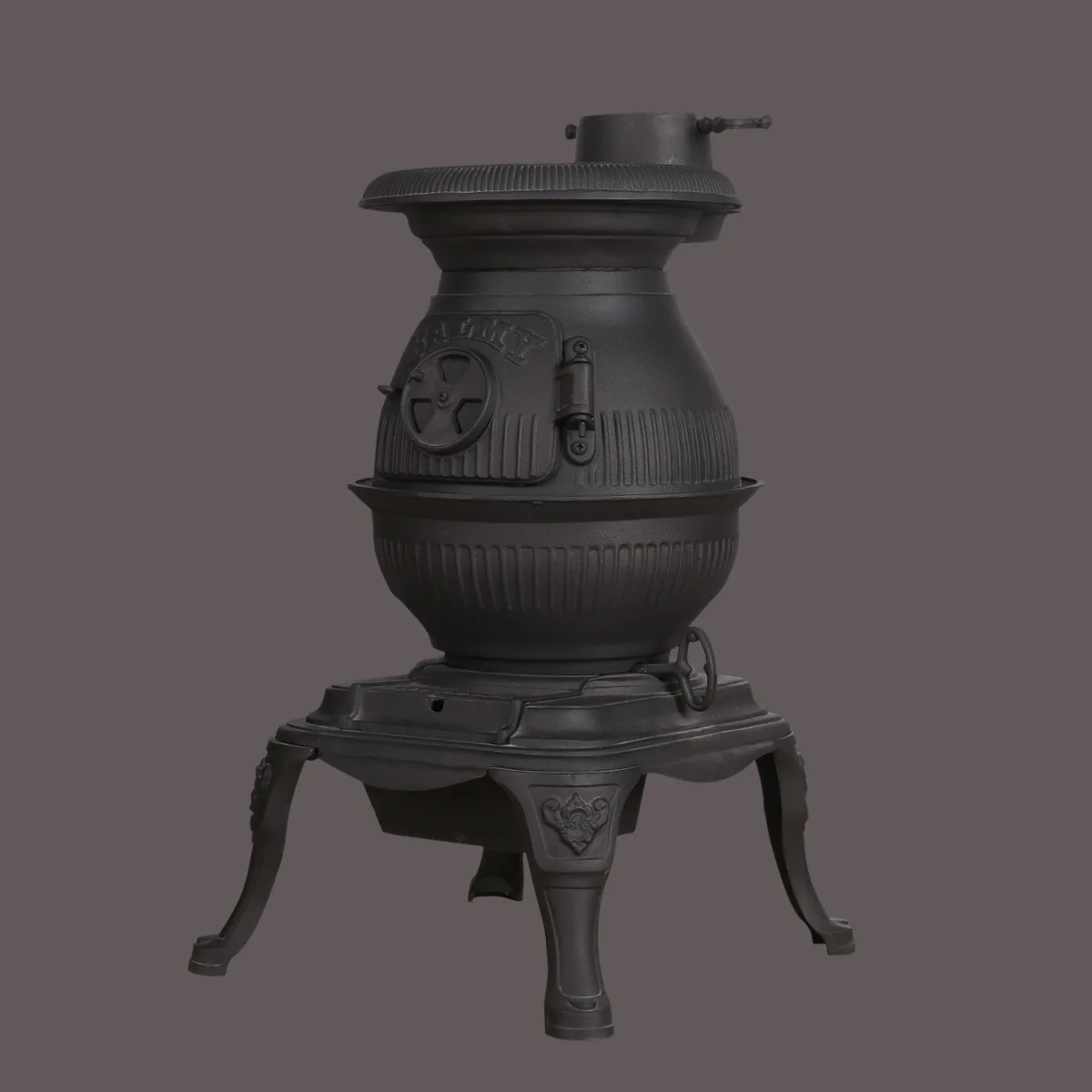 Cast iron real fire wood burning fireplace wood burning villa heater