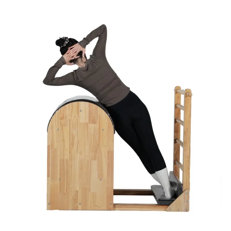 L Studio Oak Pilates Bed Reformer Cadillac Barrel Chair Spine Corrector
