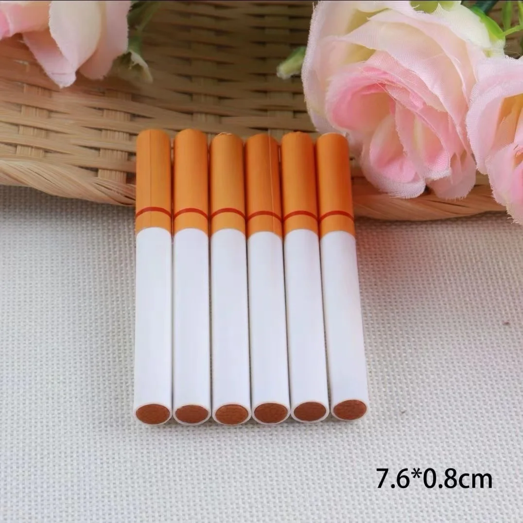 Entertainment Mouthpiece Cigarette Model Stress Relief Plastic Toy for Men And Women Fake Smoke Stick Prop for Taking Photos