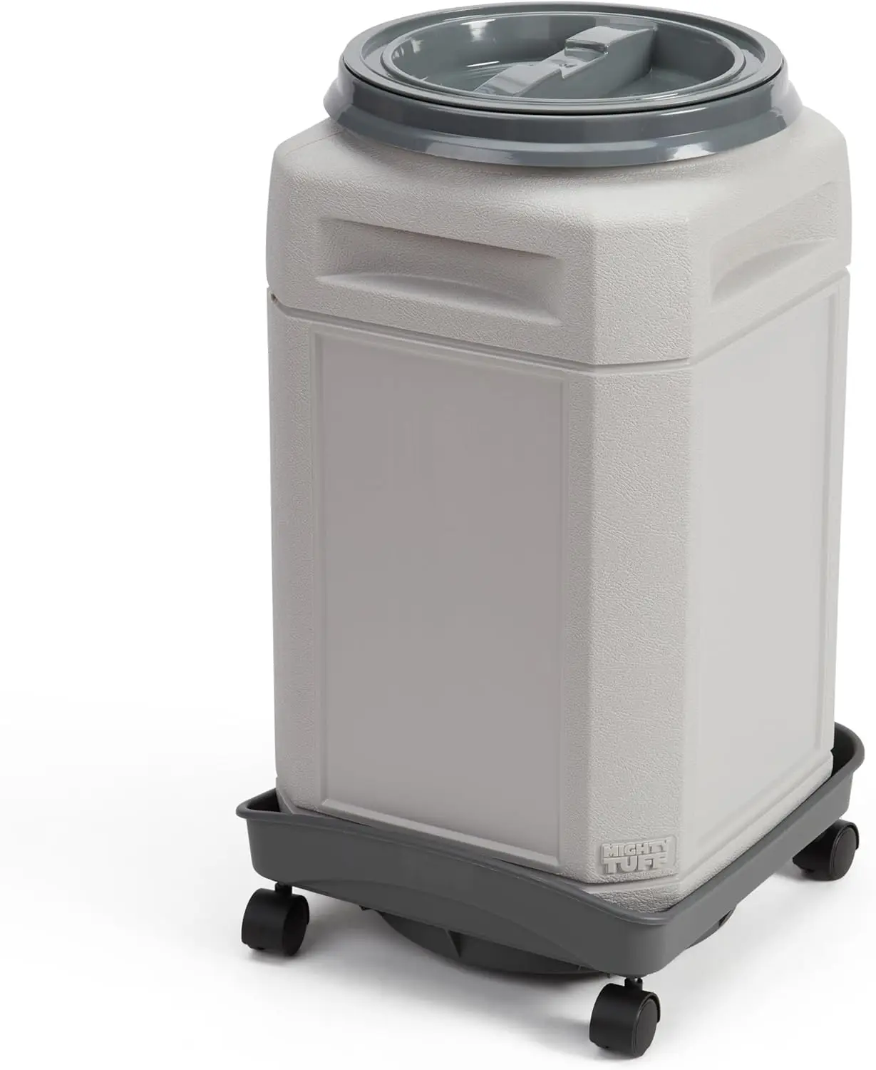 

Контейнер для хранения корма для животных на 13 галлонов с колесами и совком, без BPA, с герметичной крышкой