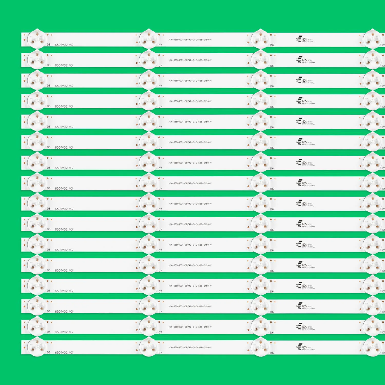 LED backlight strip for Sony KDL-65W805 KDL-65W855C Kdl-65W859C 650TV02 V3 T650HVF05.1 T650HVF05