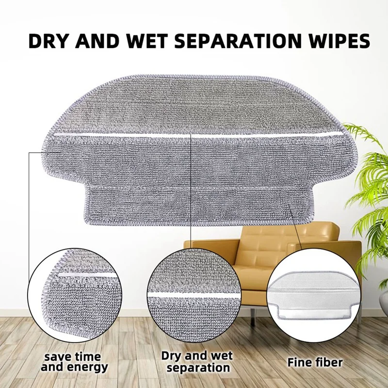 สำหรับหุ่นยนต์ดูดฝุ่น Xiaomi 2S XMSTJQR2S แปรงด้านข้างหลักแผ่นกรอง HEPA สำหรับเปลี่ยนเศษผ้าทำความสะอาดอุปกรณ์เสริมอะไหล่