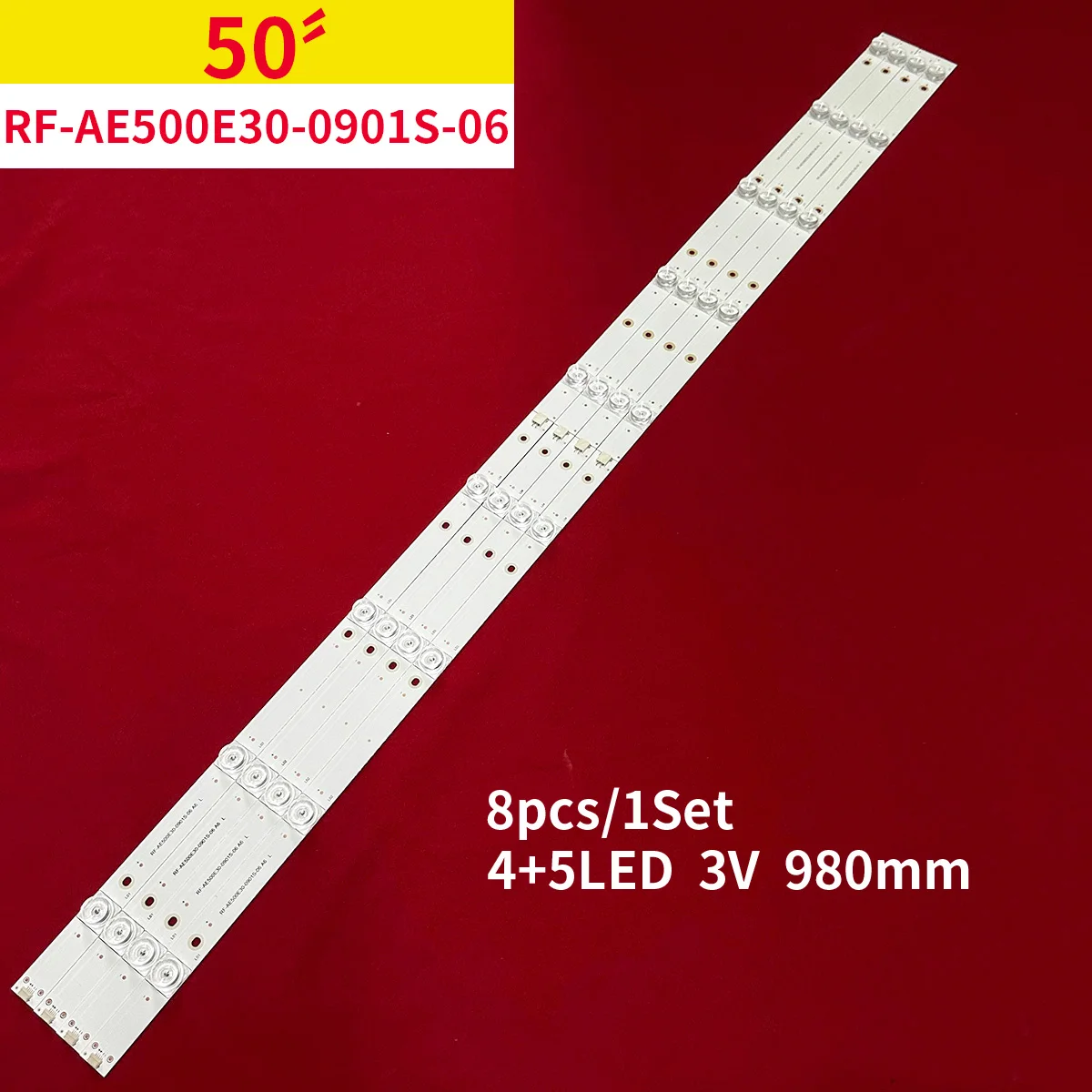 LED Strip for H50E16 LS50A81 LU50D31J 50T71 U50A5M RF-AE500E30-0901S-06 A6 LS50AL88K88 06-50F9-3030-0D20-4X9-3P1.0-W12-191130