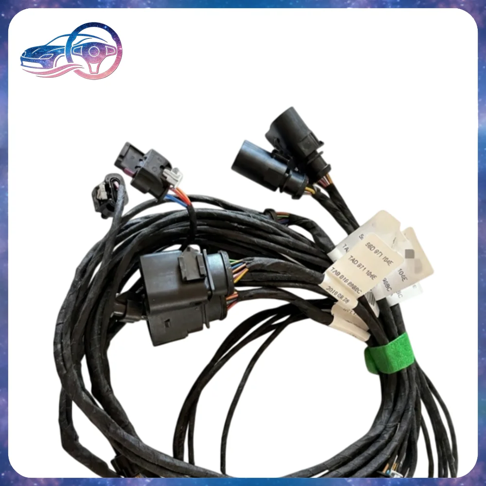 Rear Bumper PDC Parking Sensor Wiring Cable Harness 56D971104E For VW Passat B7 Magotan CC Rear Radar Wire view 3