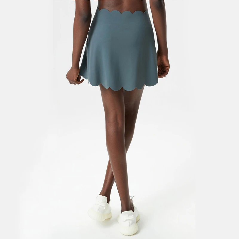 Women Summer Tennis Skirt 2 In 1 Outdoor Running Skort Breathable Quick Dry Golf Skirt Female Gym Shorts Workout Clothes