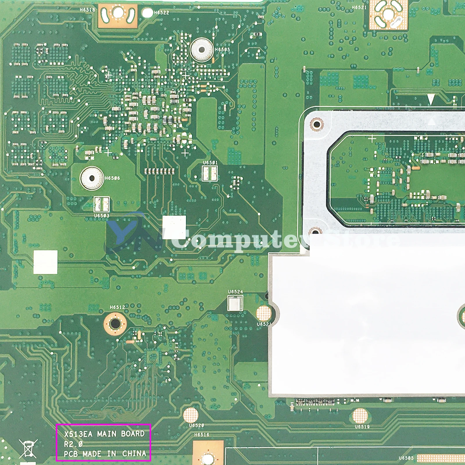 Imagem -06 - Placa-mãe Portátil para Asus X513e X513ep R513e K513e F513e A513e X513eq Uma V2g i3 i5 i7 11ª Geração Ram m4 gb 8gb