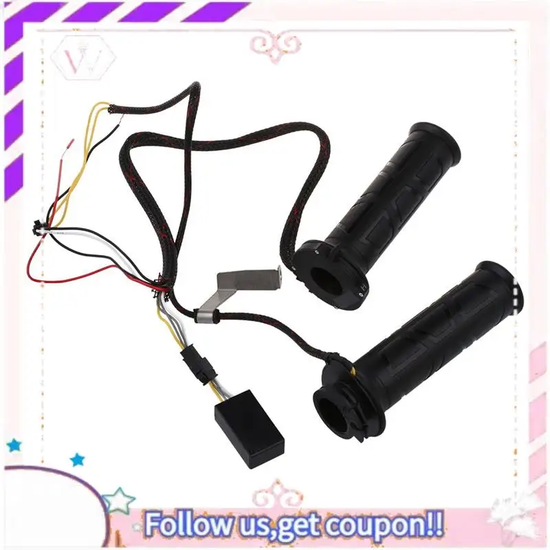 

Portable 2PCS 7/8 Motorcycle Heated Handlebar Electric Hot Grips 12V Handle Warmer 22Mm Adjustable Temperature Motorcycle Access