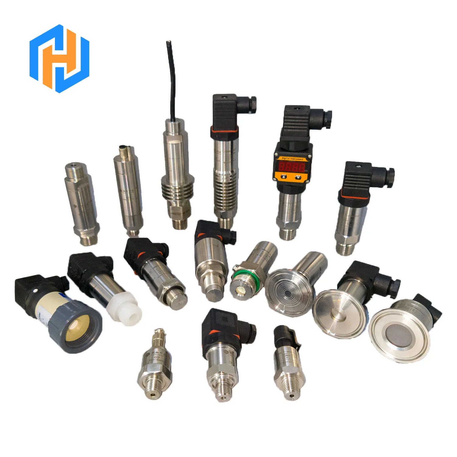 HJsensor Factory price Various Water Gas Oil Fuel Pressure Sensor Transmitter Pressure Transducer flush film