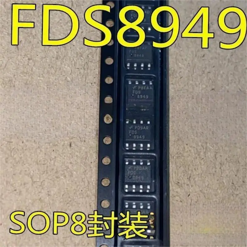 50PCS  FDS8949 FDS8949-NL SOP-8 Packaging New Original Imported Hot Selling Quality Assurance