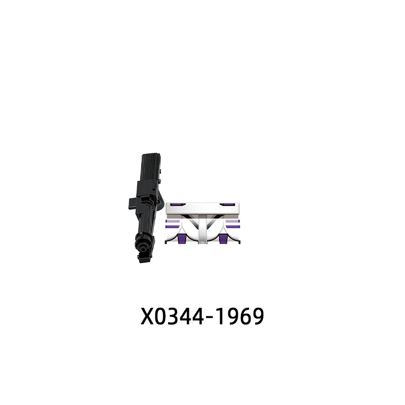 The Action Figures Weapons Pants Hair Parts Model Blocks MOC Bricks Set Gifts Toys For Children X0344 view 6