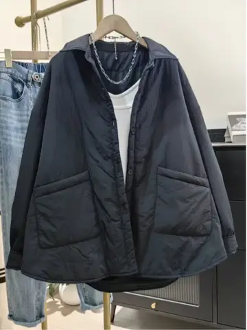 가벼운 면 재킷 빈티지 루즈핏 가벼운 가볍고 루즈한 캐주얼 따뜻한 따스한 면 재킷 면 코트 면 재킷 면 코트 면 재킷