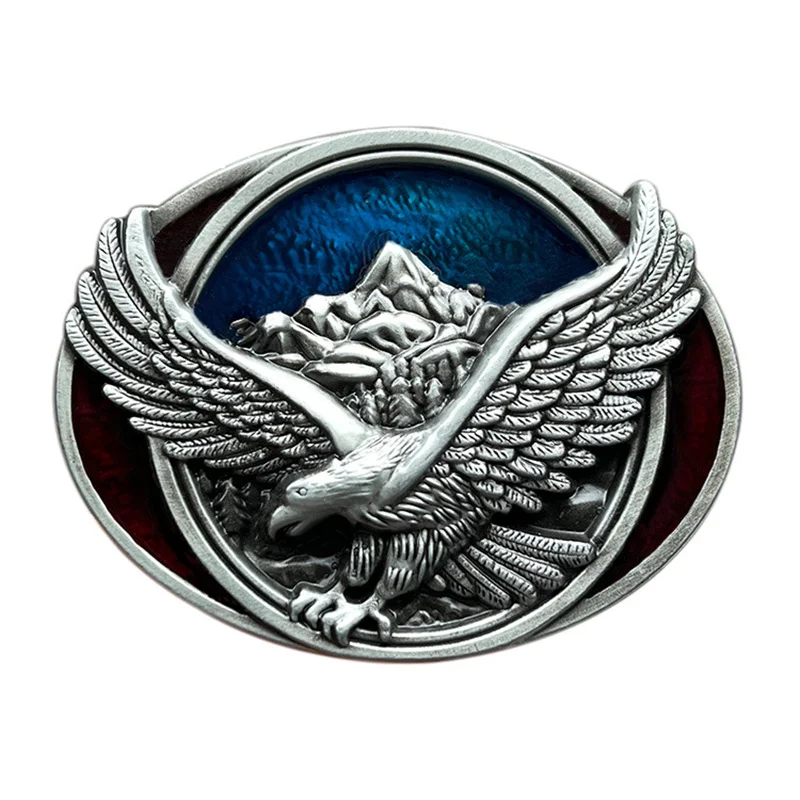 Fivela de cinto Eagle estilo ocidental