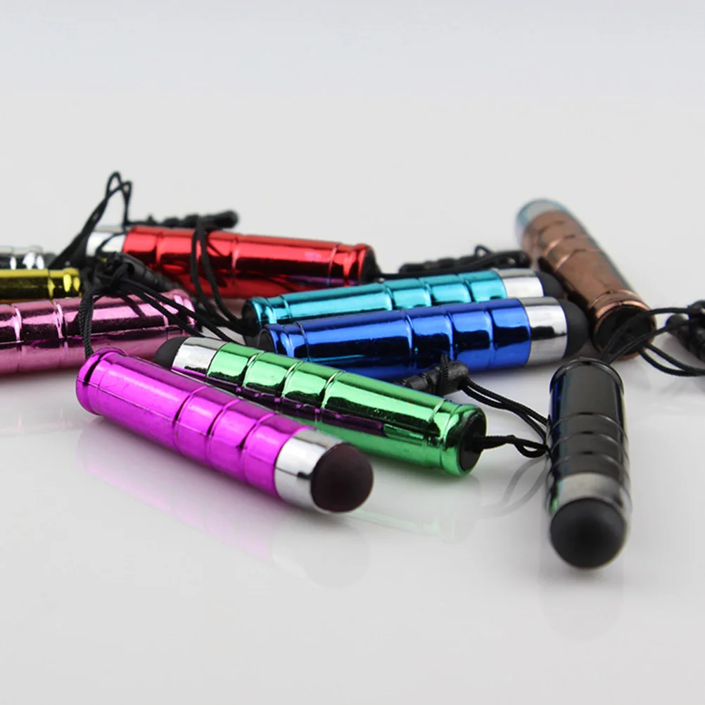 

20 PCS/Set Touch Screen Capacitor Pen Dustproof Plug Smartphones Mobile Cell Stylus Pens