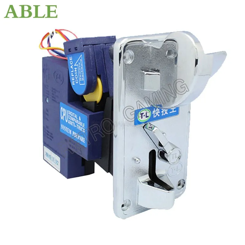 

Arcade Parts Advanced TW 930 Coin Acceptor CPU High Speed Inserting Front Entry Single Coin Selector Coin Validator Coin Mech