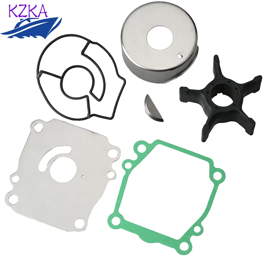 17400-92J21 Water Pump Impeller Repair Kit For Suzuki Outboard DF90-140 2009-Later SN# 983646 & UP Boat Engine Replaces Parts