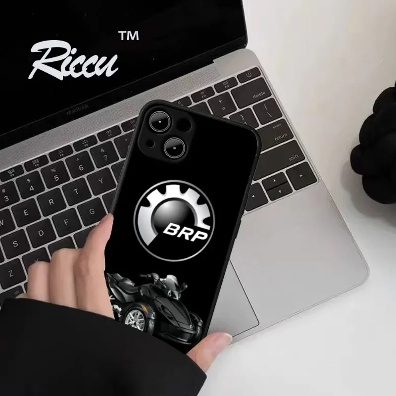 Can Am Team Brp Rotax Racing Phone Case FOR IPhone 14 13 11 12 Pro 8 7 Plus X Pro MAX XR XS MINI Soft Silicone Black Brp Covers