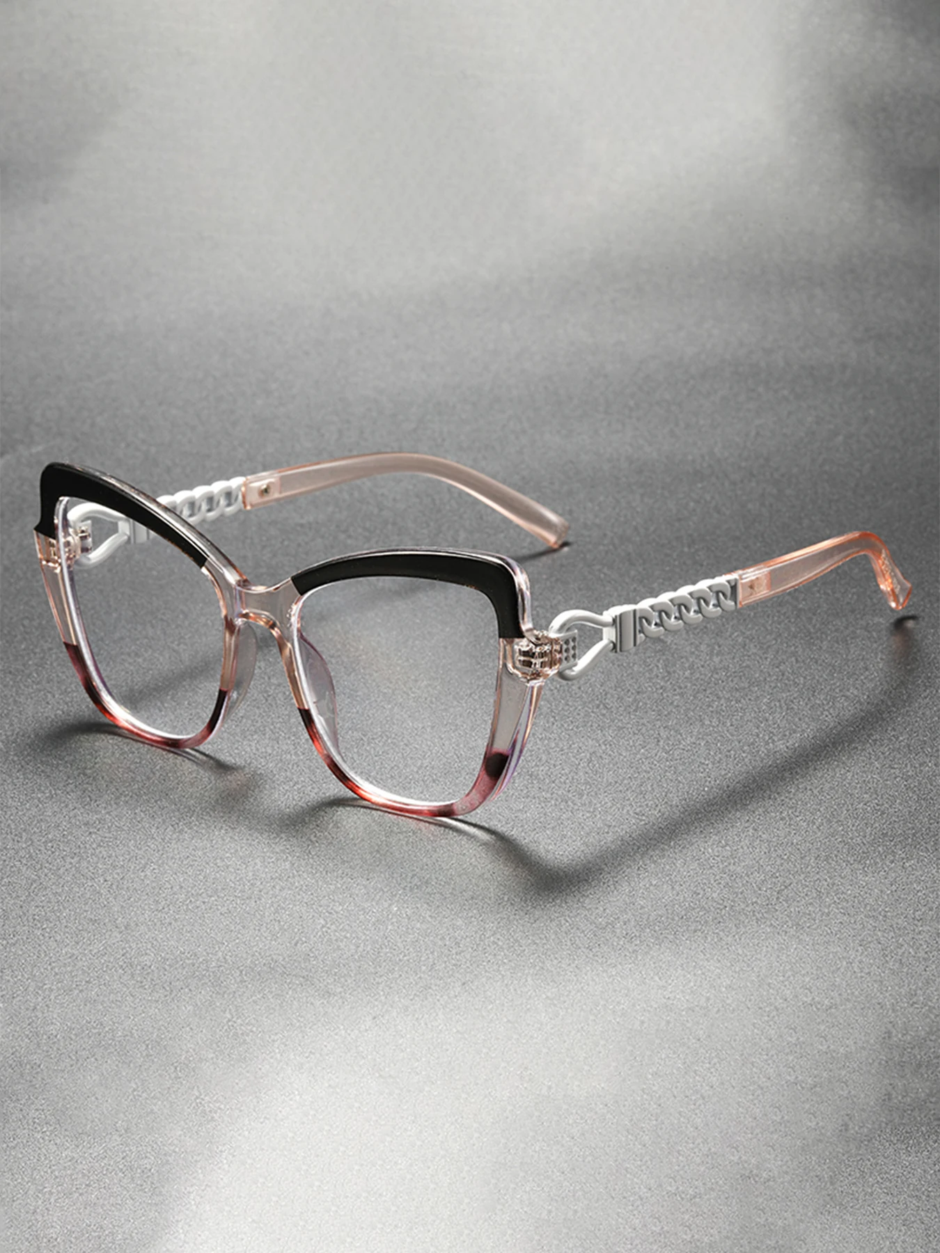 Modische Cat-Eye-Anti-Blaulicht-Brille, trendige Unisex-Flachlinse, stilvoll und vielseitig, perfekt für Männer und Frauen