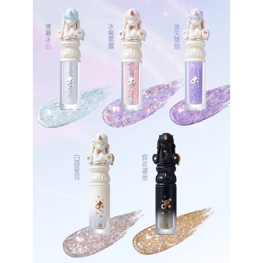 Cute Rumor Unicorn Liquid Eyeshadow Moonlight Super Shiny Pearlscent Eye Shadow Long-lasting Waterproof Korea Makeup Cosmetics