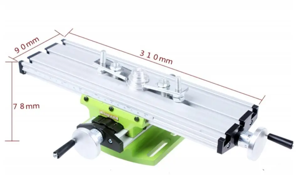 

Micro high-precision mini multi-function bench drilling and milling machine Cross slide table dovetail carriage vise