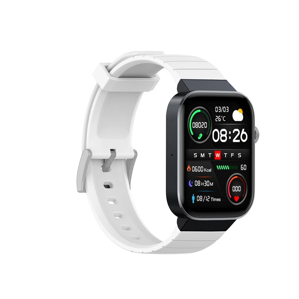 1pc Watch Strap For Mibro Watch T1 Smart Watch Silicone Bracelet Unisex Replaceable Sport Watch Band For Mibro T1 Wristband