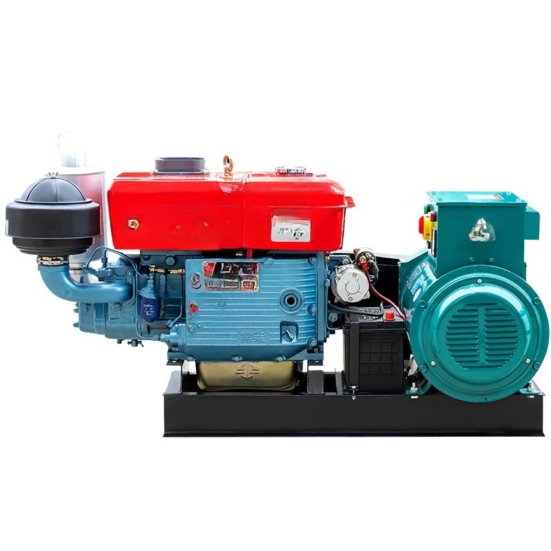 

20/24/30 KW single-cylinder water-cooled diesel generator set 10/15 kW single-phase 220v three-phase 380V