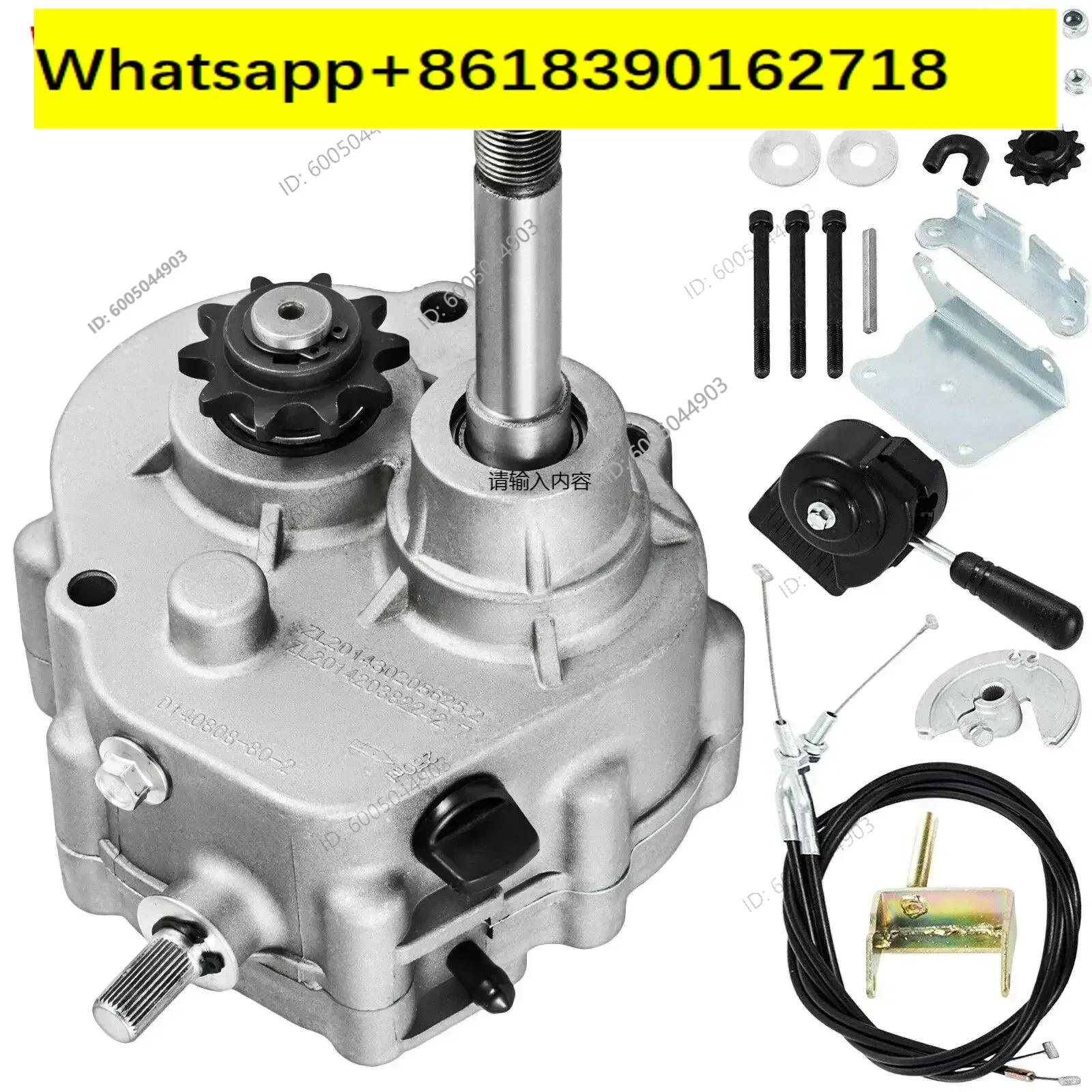 AP03 Go Kart Forward Reverse 212cc Gear Box, 30 Series Torque Converter, 10T #40/41 12T #35 Go Karts Accessories
