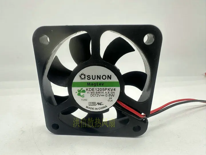 Sunon kde1205pkv4 dc 12v 0,6 w 50x50x10mm 2-Draht-Server-Lüfter