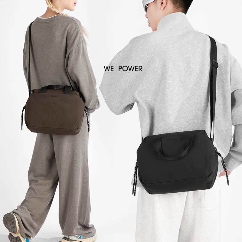 Male Outdoor Daily Commuting Small Backpack Korean Style Simple Design small tota bag Casual Unisex Lightweight Crossbody Bag