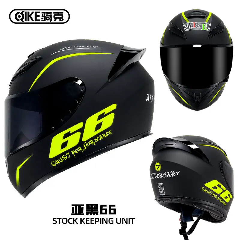 DOT Personalised Motorcycle Full Face Helmet Men Women Fashion Dual Lens Helmets Motocross Racing Modular Flip Up Casco Moto