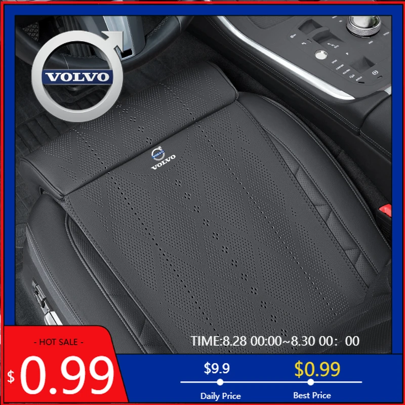 

2026 Hot For Volvo Steering Covers Car Seat Leg Support Extension Breathable Extender Cushion For Volvo ES90 EC40 EX40 EM90 XC90