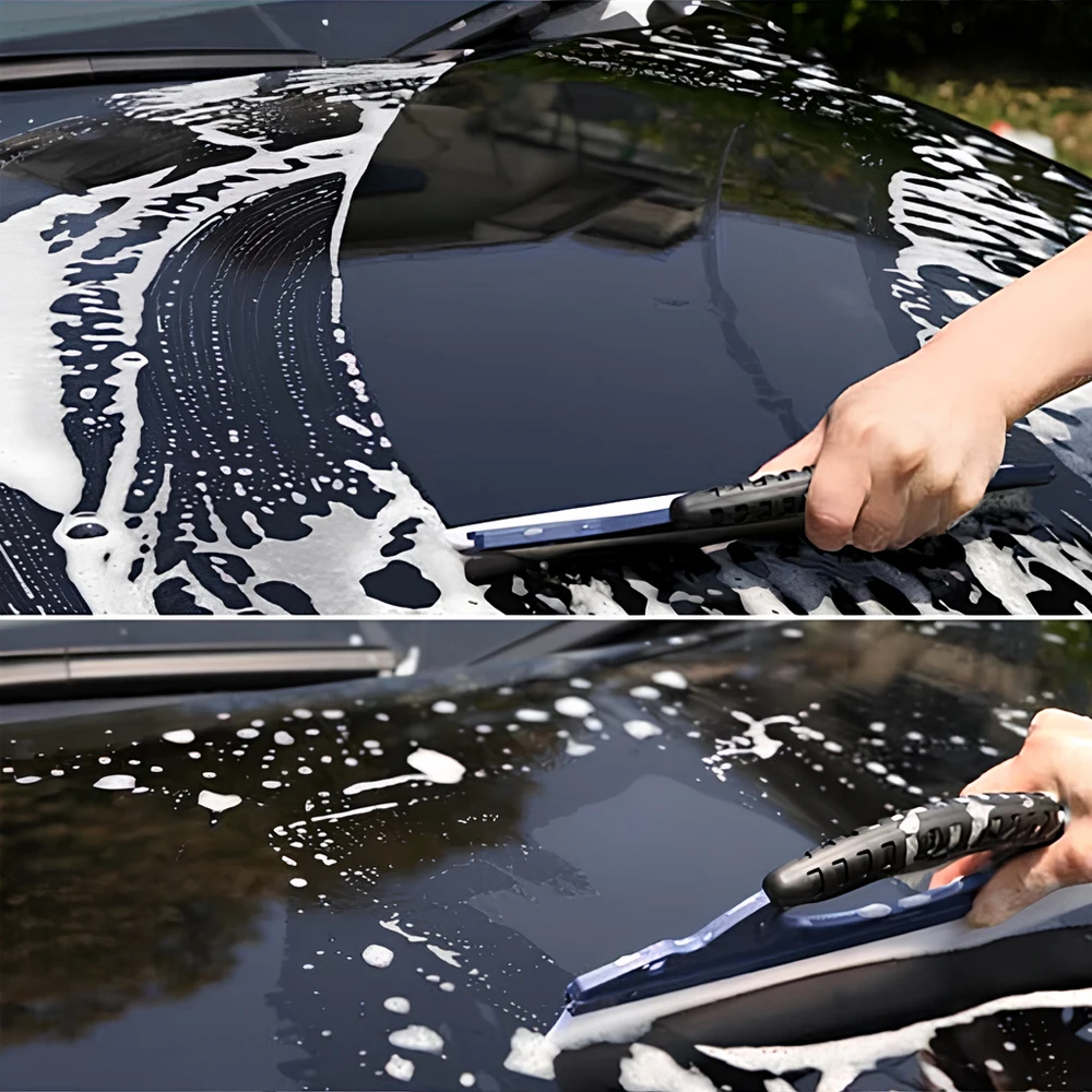 Water Wiper Silica Gel Car Board Care Silicone Auto Window Wash Clean Cleaner Squeegee Drying Cleanning Polish Paint Accessories