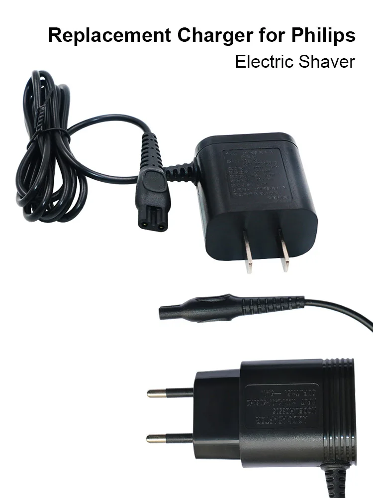 Cargador de Afeitadora eléctrica para Philips HQ8505 HQ9020 PT720 S5008 RQ1050 HS8020 HQ40D QC5115 maquinilla de afeitar cortadora de pelo 15V 5,4W 50/60hz