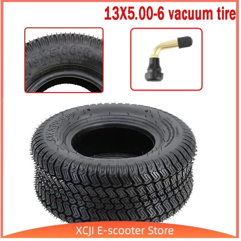 

High Performance Go-Kart Beach 13x5.00-6 Tubeless Tire Highway Tyre Motor Wheels 13inch Electric Scooter Tires