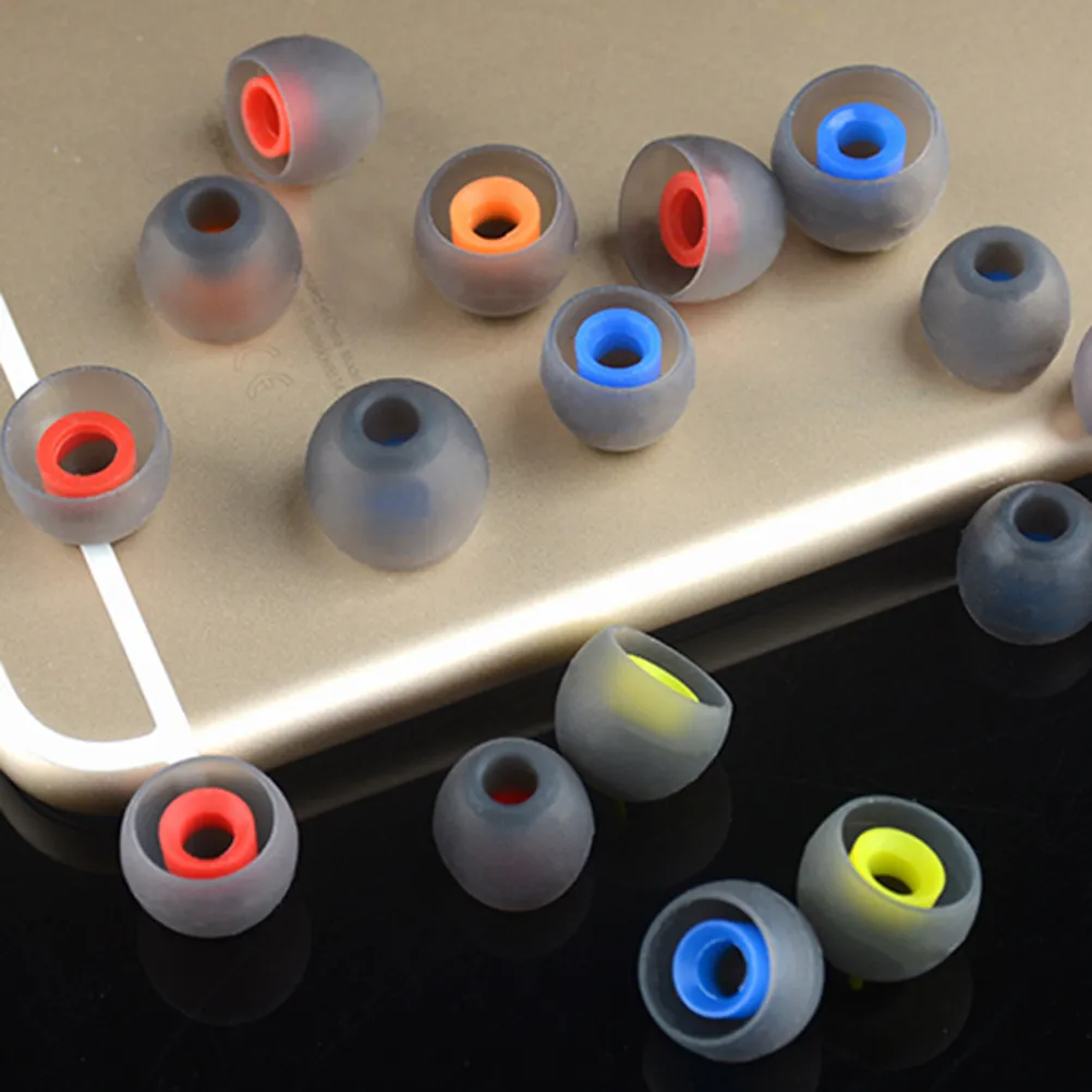 

30Pcs Soft Silicone in-Ear Earbuds Earphone Tips Elastic Noise Cancelling Earbud Caps Comfortable Sound Isolating Earbud Tips
