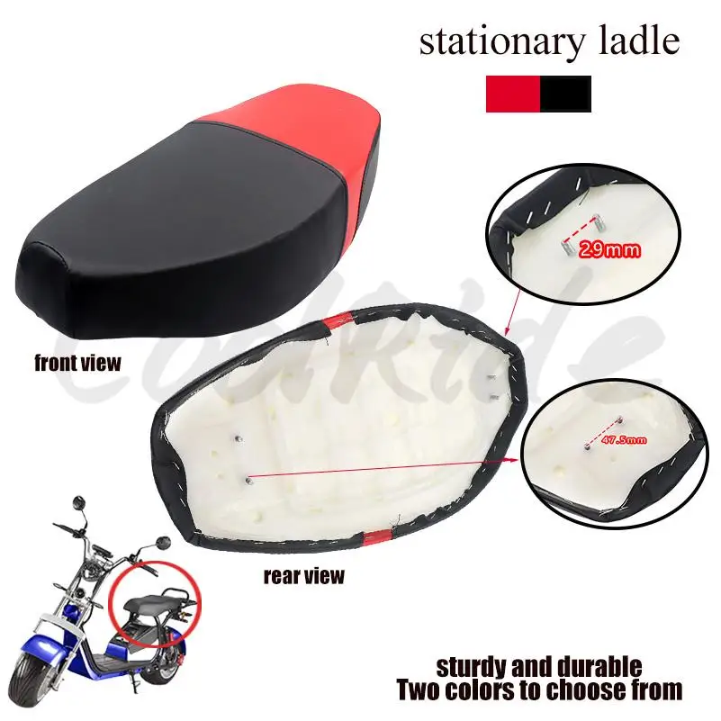 

Double Seat Cushion X9 Large Seat Cushion Large Flat Seat Cushion Large Square Seat Cushion For Citycoco Modified Accessories