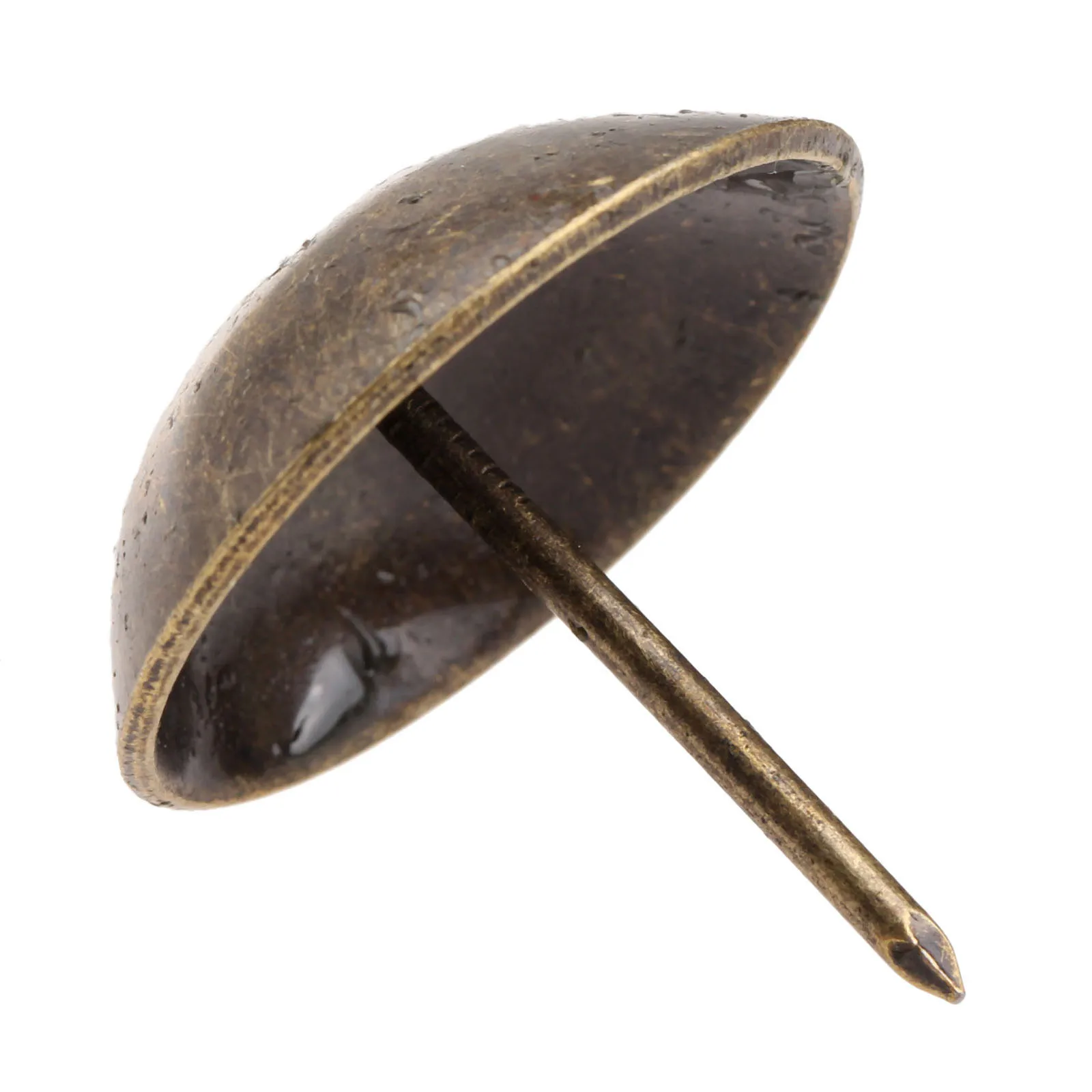 1 st 3 cm Antiek Messing Bekleding Nagels Craft Drum Sofa Sieraden Houten Doos Meubels Decoratieve Kopspijkers Stud Punaise Doornail