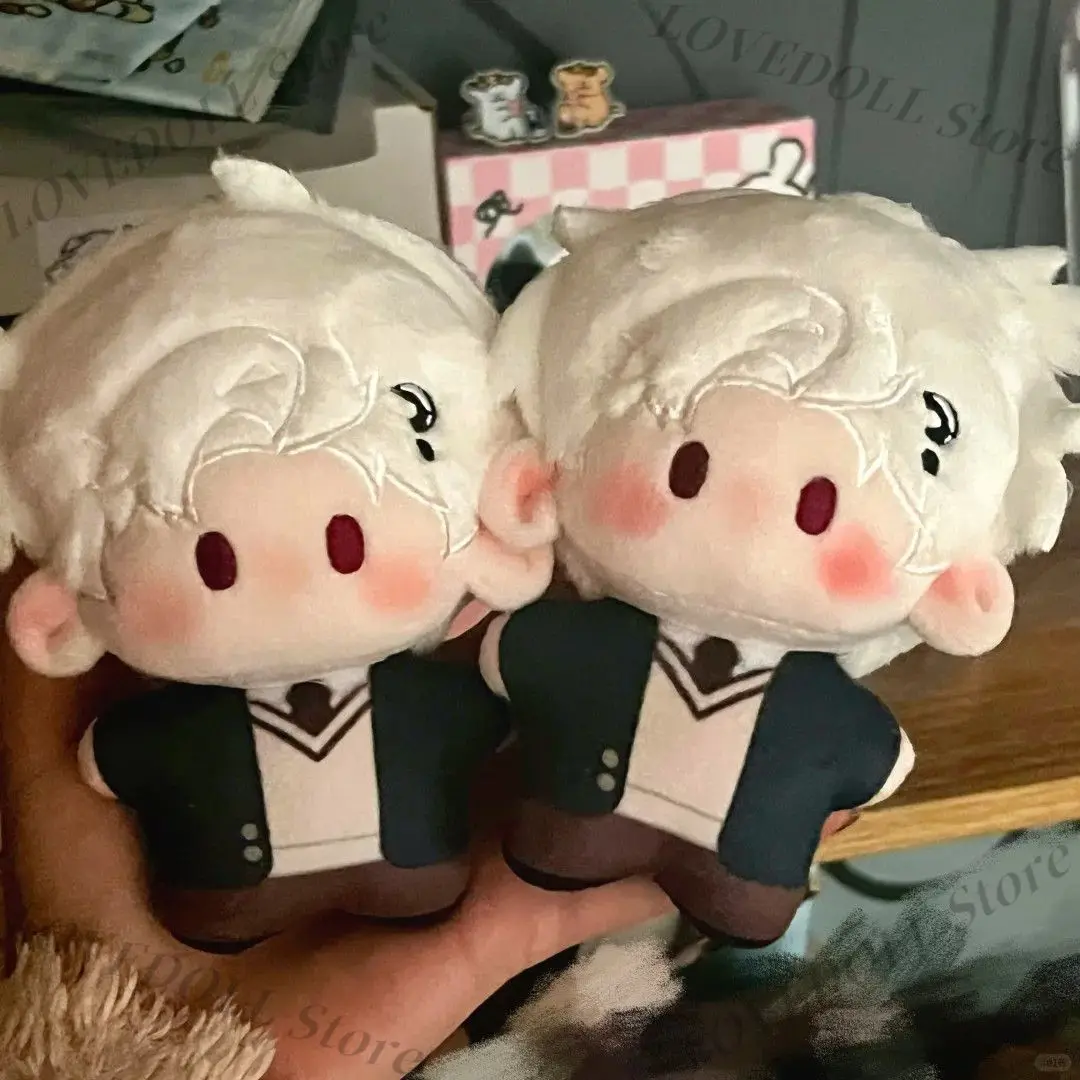 Peluche Anime 10cm Love and Deepspace Sylus Cosplay, Poupée en Peluche de Personnage de Jeu et Dessin Animé, Pendentif, Jouet à Habiller, Cadeau