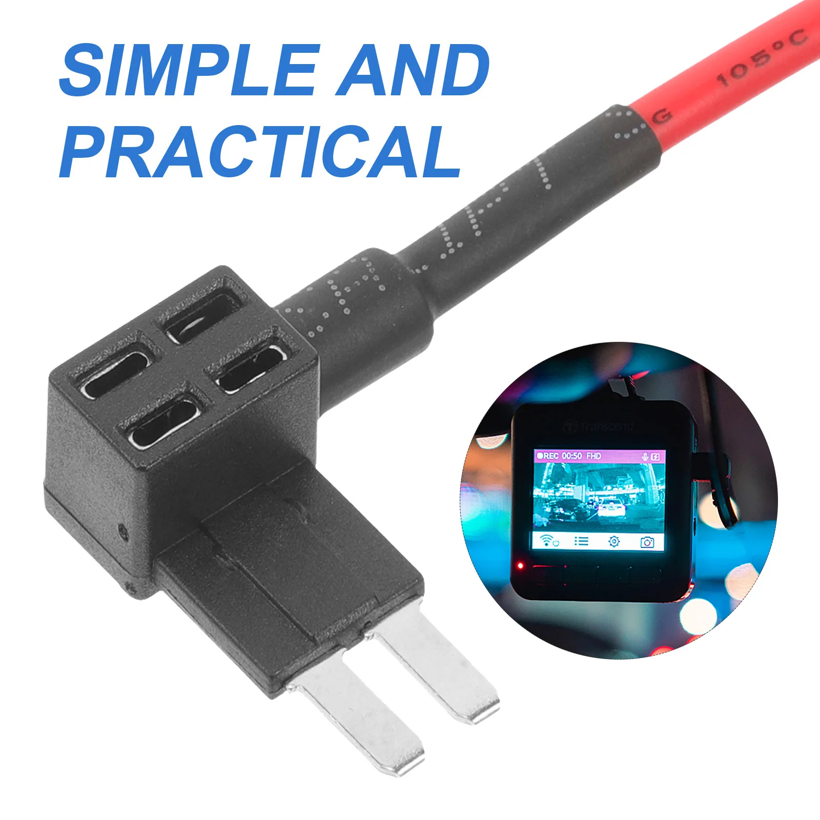 

8pcs Automotive Holder Kit In Line Holders For Car Circuit Protection Standard Fuse Box Heavy Duty Wire Fuse Holder