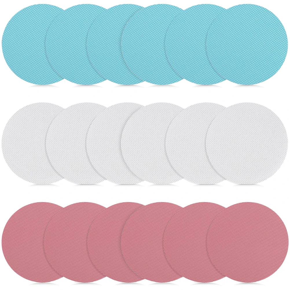 

18 Pcs Anti Slip Shower Stickers Bathroom Non Slip Decals Bathtub Circular PEVA Material Safe Bath Tub Floor Adhesive Home