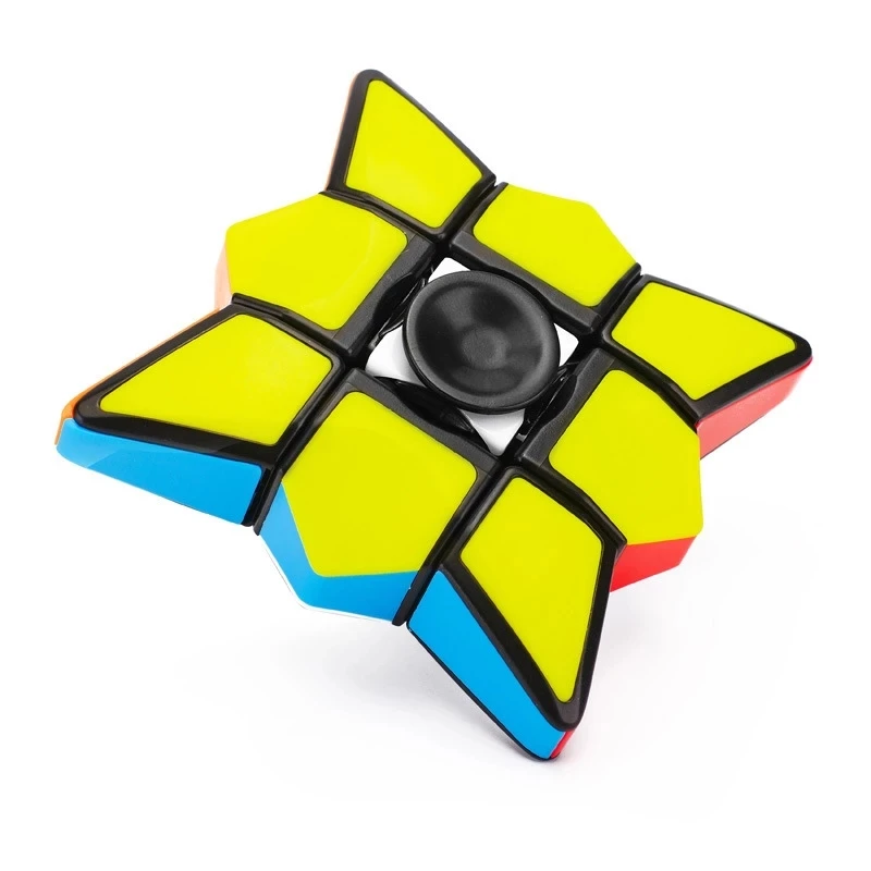 Funny Magic Fidget Spinner Cube 1x3x3 Speed Magic Puzzle Fingertip Cubo Magico Games Educational Learning Toys For Children Gift