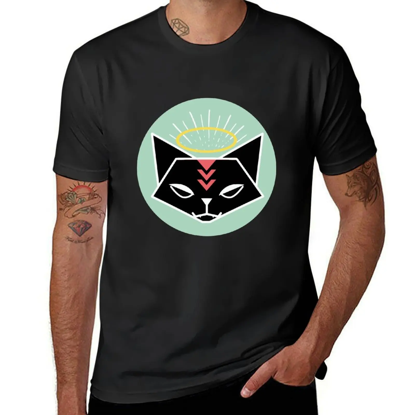 Cat Tribe 01 T-Shirt anime cute clothes new edition quick-drying mens tall t shirts