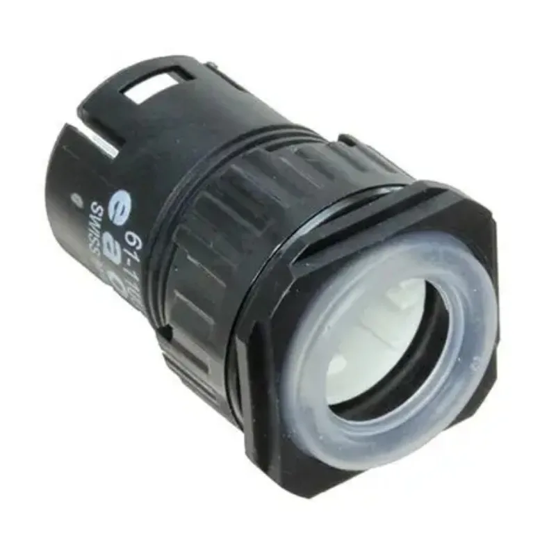 Original EAO 61-1100.0 Mushroom Head Pushbutton Switch Illuminated Panel Mount Switch  500mA Industrial Control Button