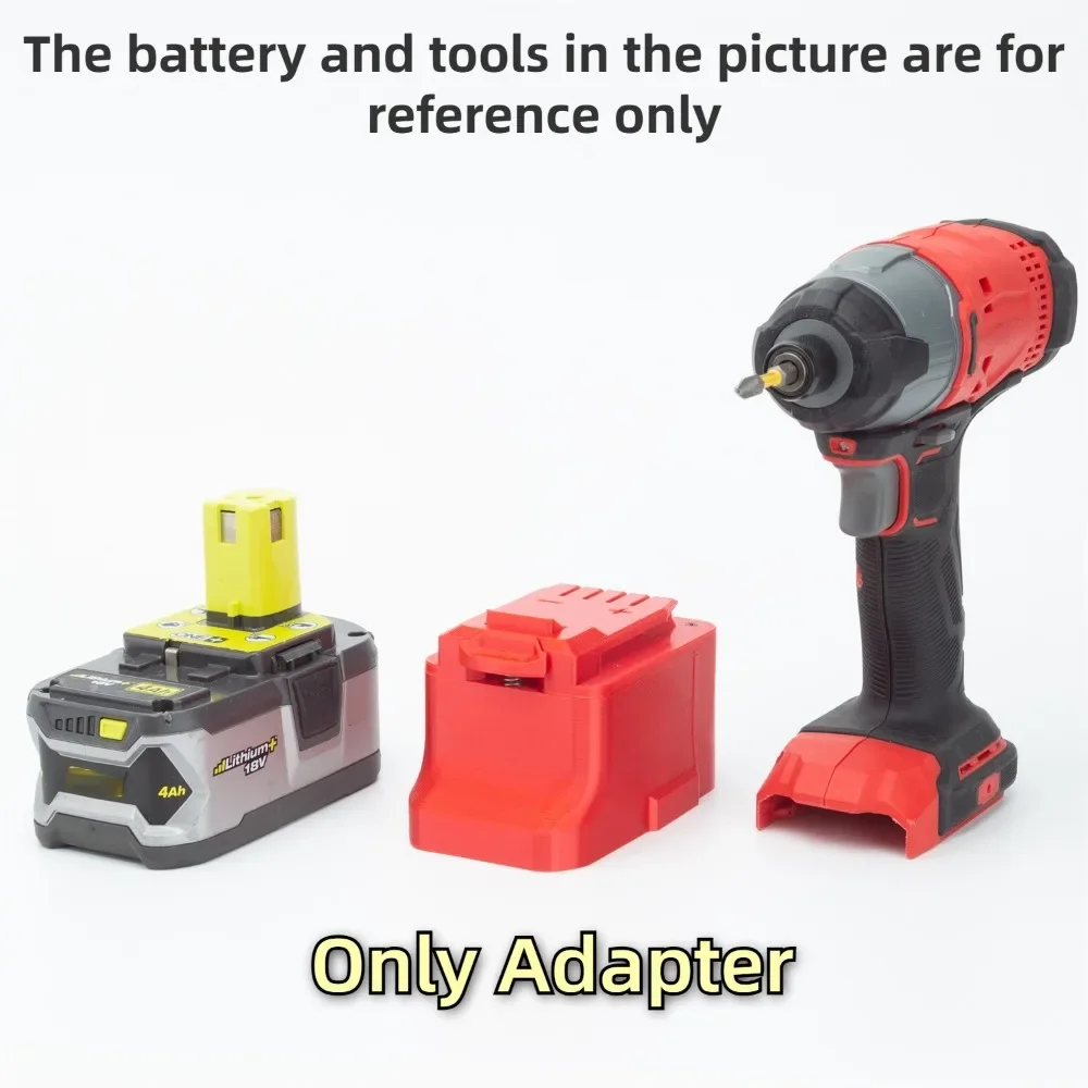 Adapter/Converter for RYOBI ONE+ 18V Li-ion Battery TO Craftsman 20V Cordless Electric Drill Tools Accessory (Only Adapter)