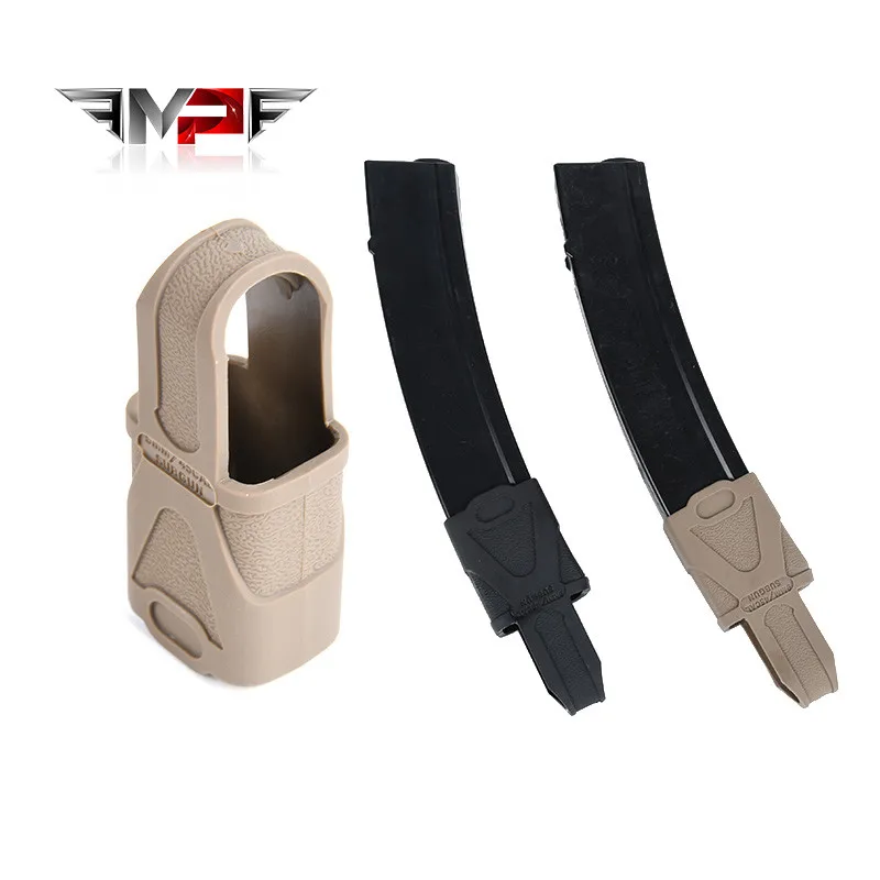 WADSN-jaula de subpistola táctica Airsoft NATO, ganchos de goma rápidos Mag para MP5, MP5K, asistencia de revista, accesorios de bolsa de Rifle de