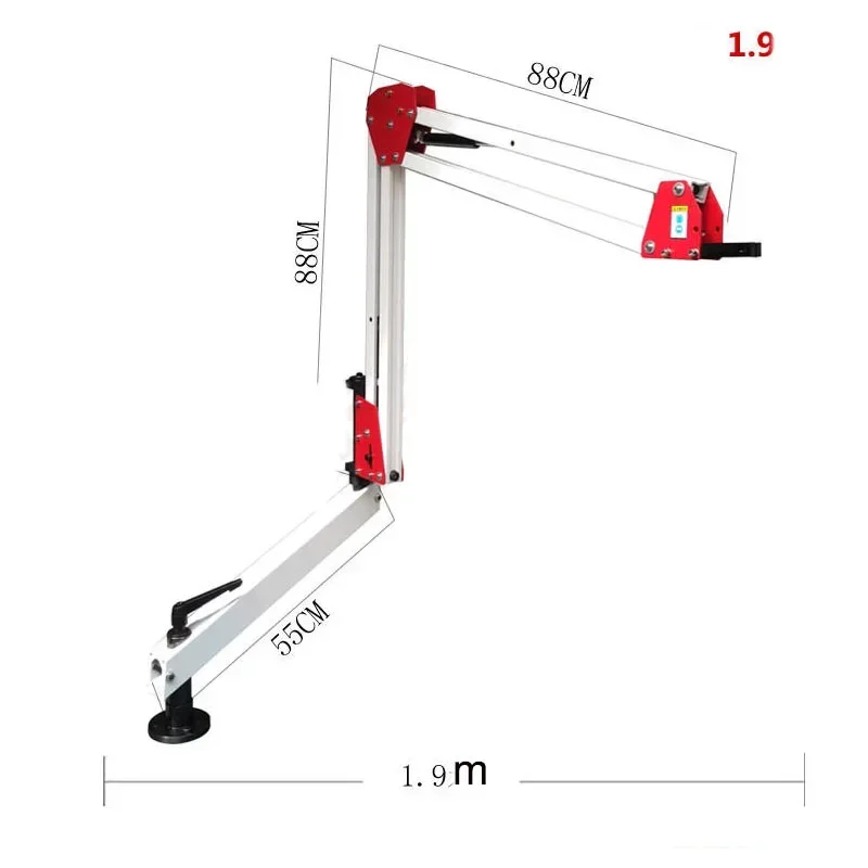 220v New PneumaticTapping Machine Bracket High-strength Rocker Vertical Frame Fully Automatic Universal Tapping Machine 900-1900